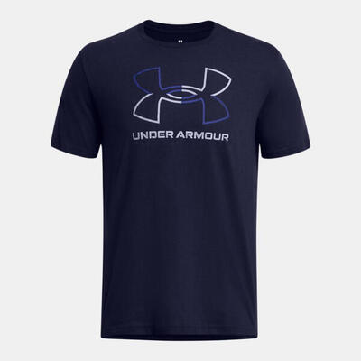 Maglietta Foundation Blu Navy Under Armour Uomo