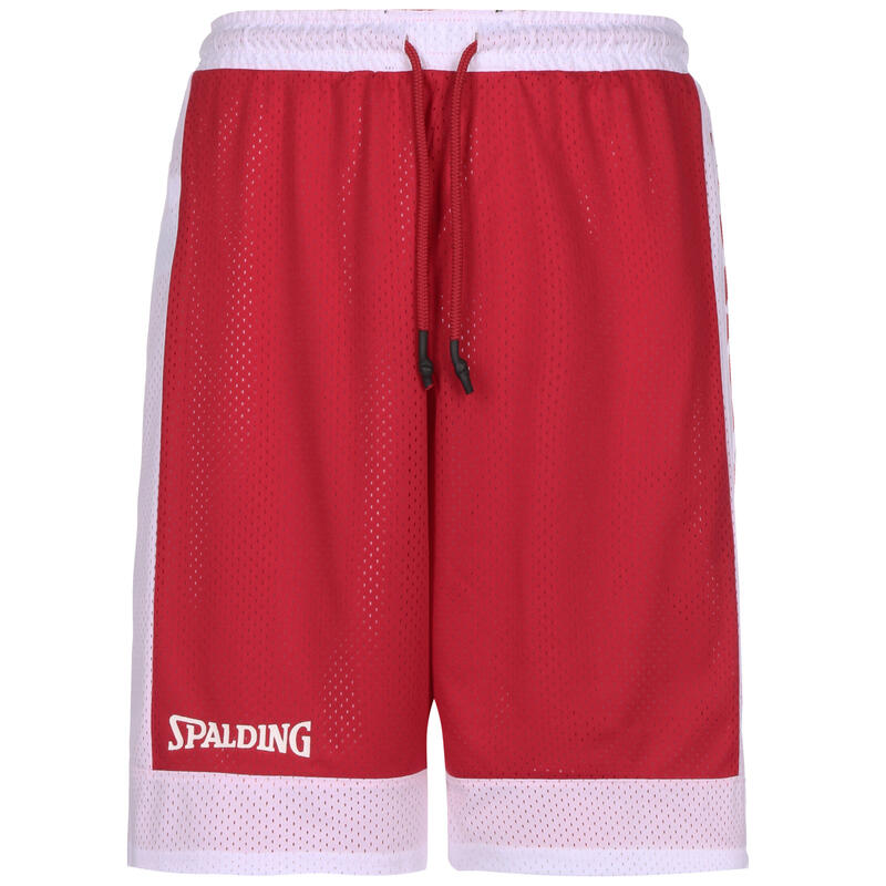 Spalding Basketball Short réversible ROUGE