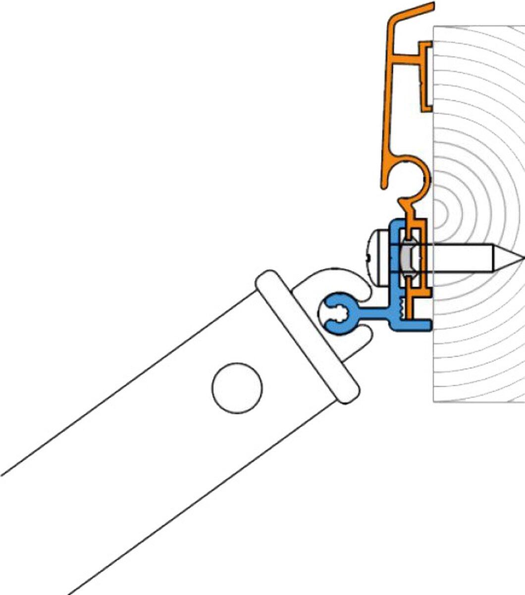 Thule Bike Rack Adapter for Hobby Caravans >2014 2/2