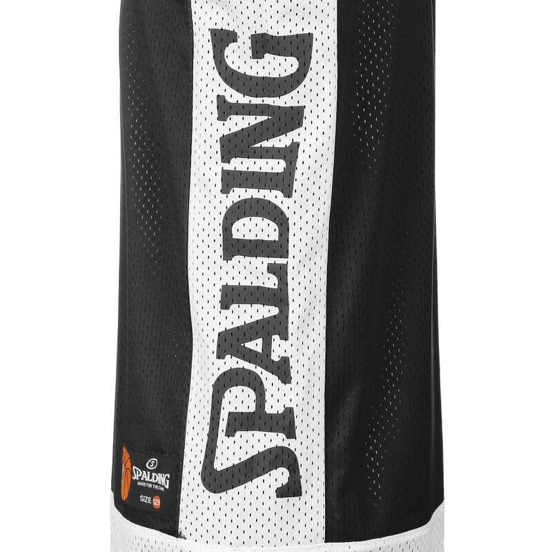 Camiseta Baloncesto reversible Spalding Baloncesto NEGRO