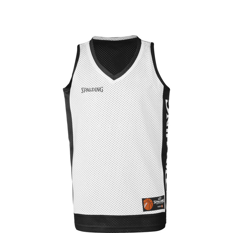 Camiseta Baloncesto reversible Spalding Baloncesto NEGRO