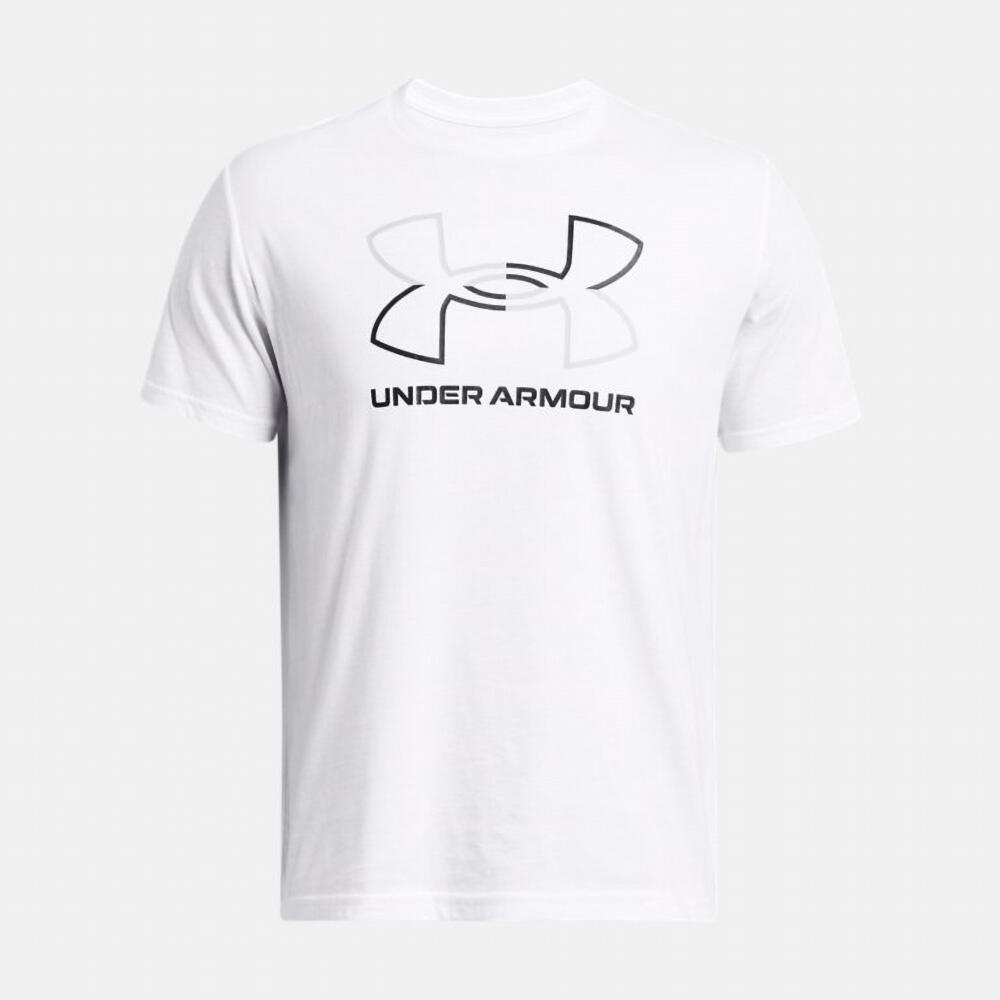 MAGLIETTA FOUNDATION BIANCA UNDER ARMOUR UOMO 1/6