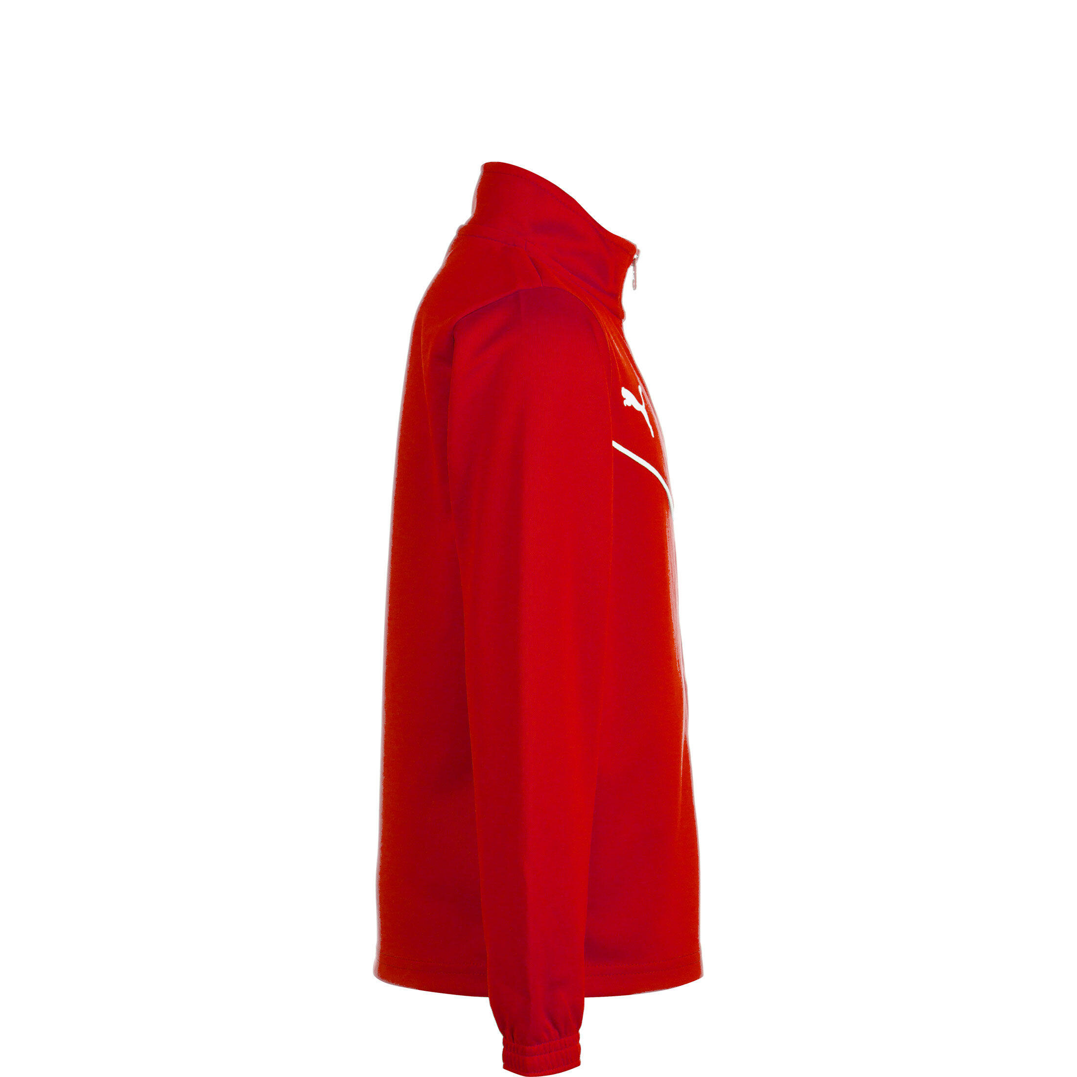 Chaqueta teamRise de Poliéster Entrenamiento para Niños/Niñas Rojo 3/4