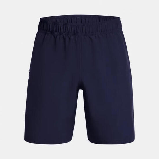Short UA Woven Bleu marine Wordmark Under Armour Homme