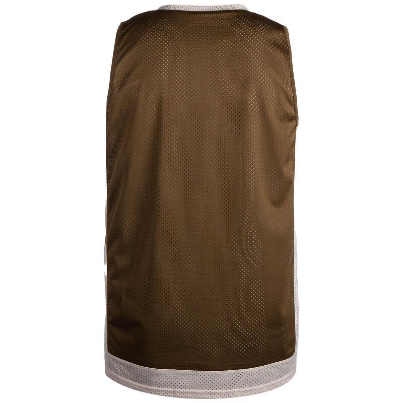 Spalding Basketball Wendbares Tank-Top KAKI