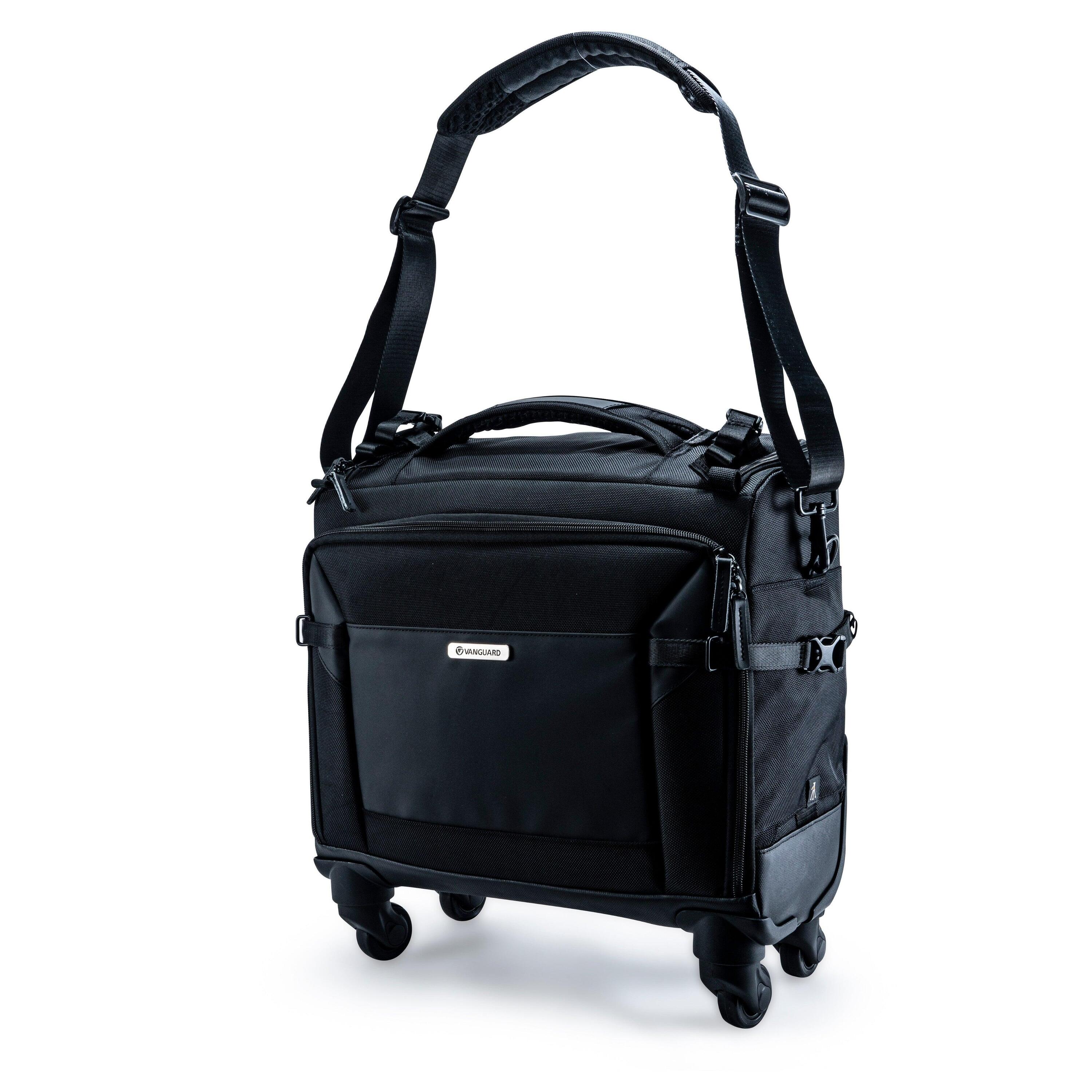 VEO Select 42T BK - Pilot Style Camera Roller/Shoulder Bag - Black 1/5