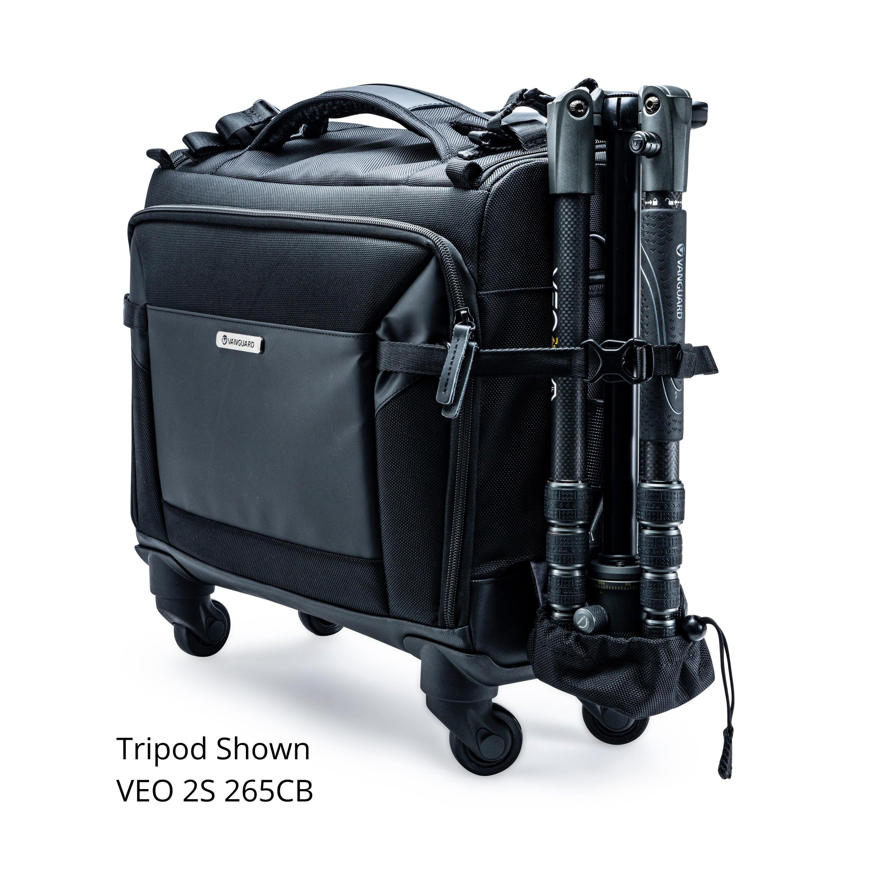 VEO Select 42T BK - Pilot Style Camera Roller/Shoulder Bag - Black 5/5