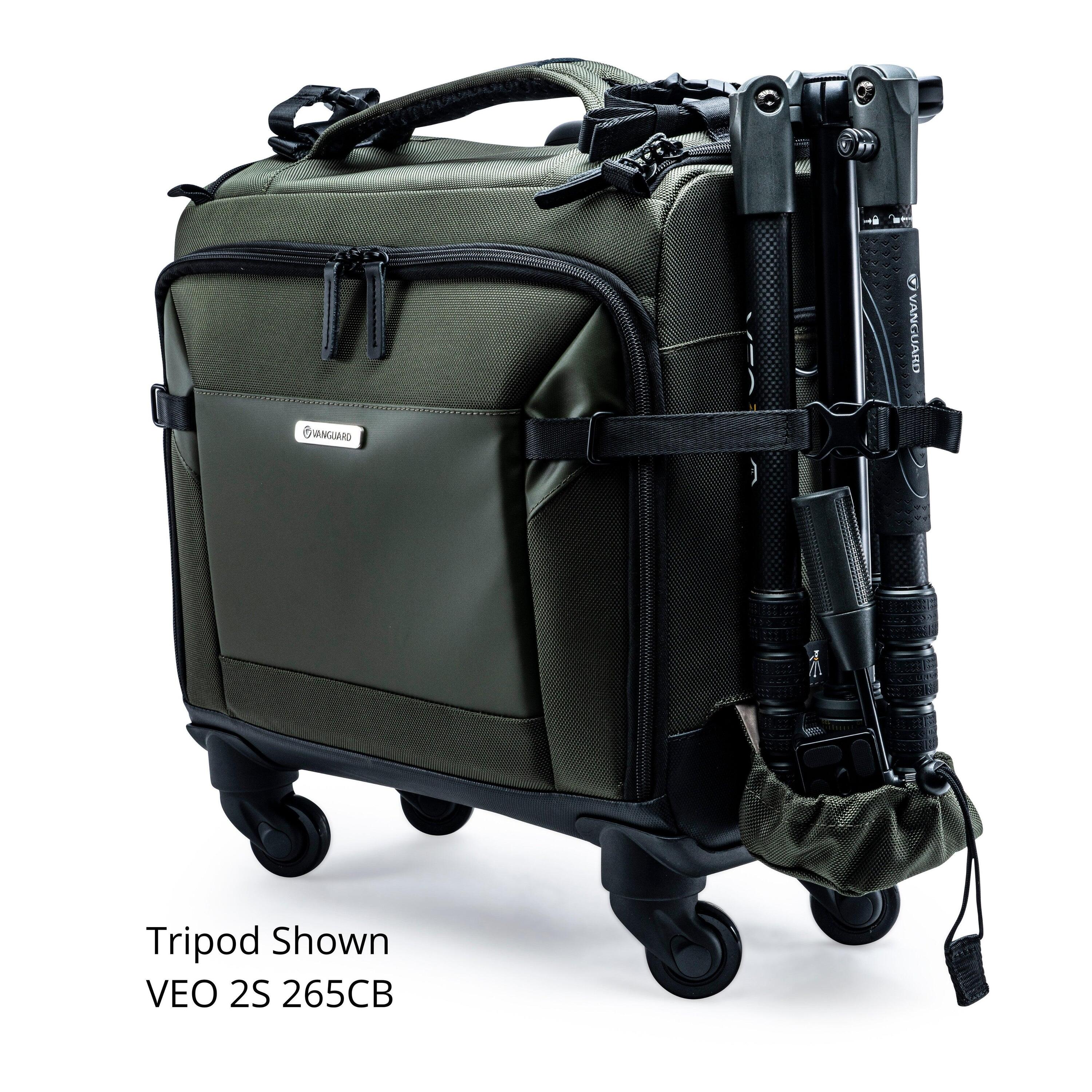 VEO Select 42T GR - Pilot Style Camera Roller/Shoulder Bag - Green 5/5