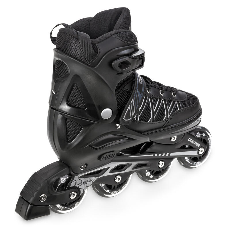 Patins à roulettes ajustables Torch Noir