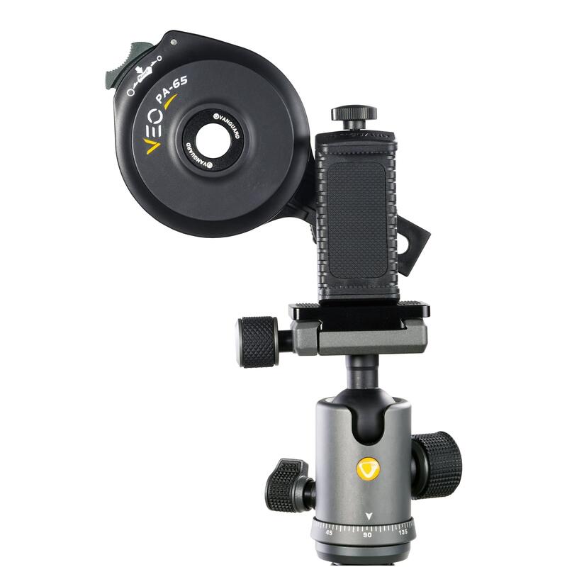 Adaptador para smartphone ótico, telescópio e binóculos  Vanguard Veo PA-65