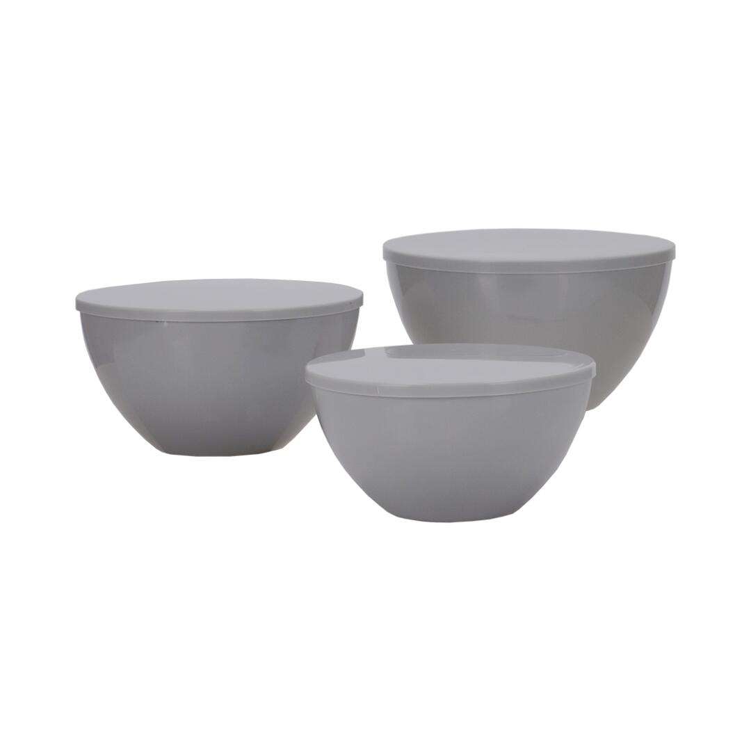TRAVELLIFE Travellife Palma schalen set light grey 6-delig