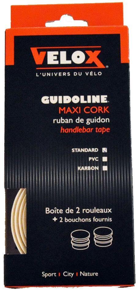 Ruban de direction Velox en liège blanc - 175 cm pour vélos de course 2/2