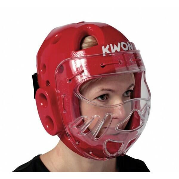 Casco da taekwondo con visiera Kwon KSL