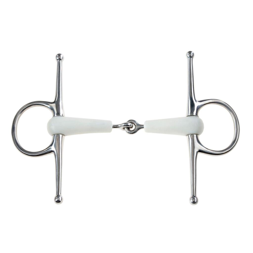 Full cheek and snaffle bits for horses Weatherbeeta Korsteel Flexi