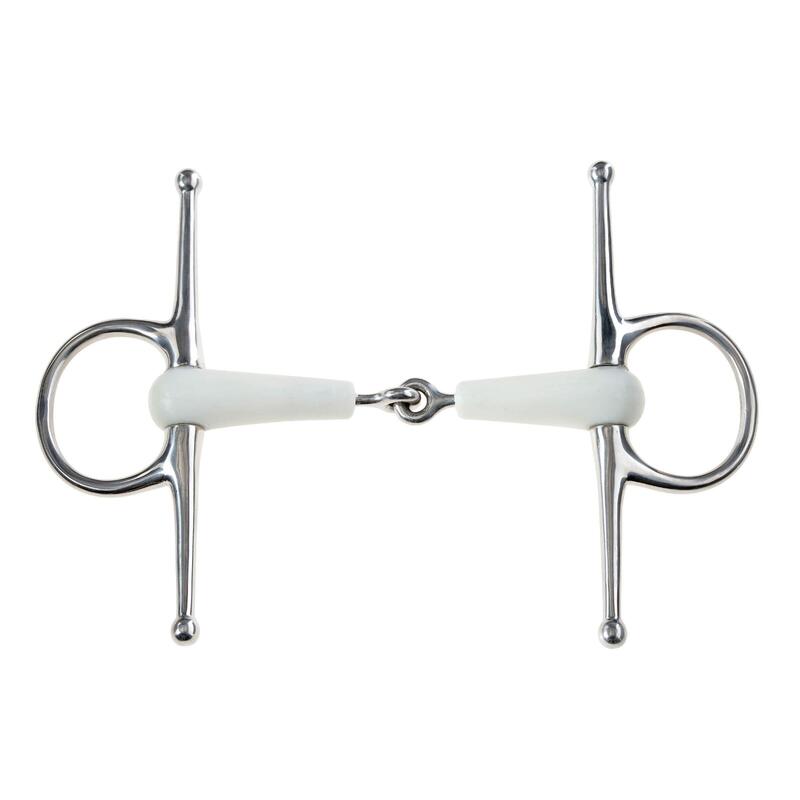 Maniglie a guancia intera e snaffle per cavalli Weatherbeeta Korsteel Flexi