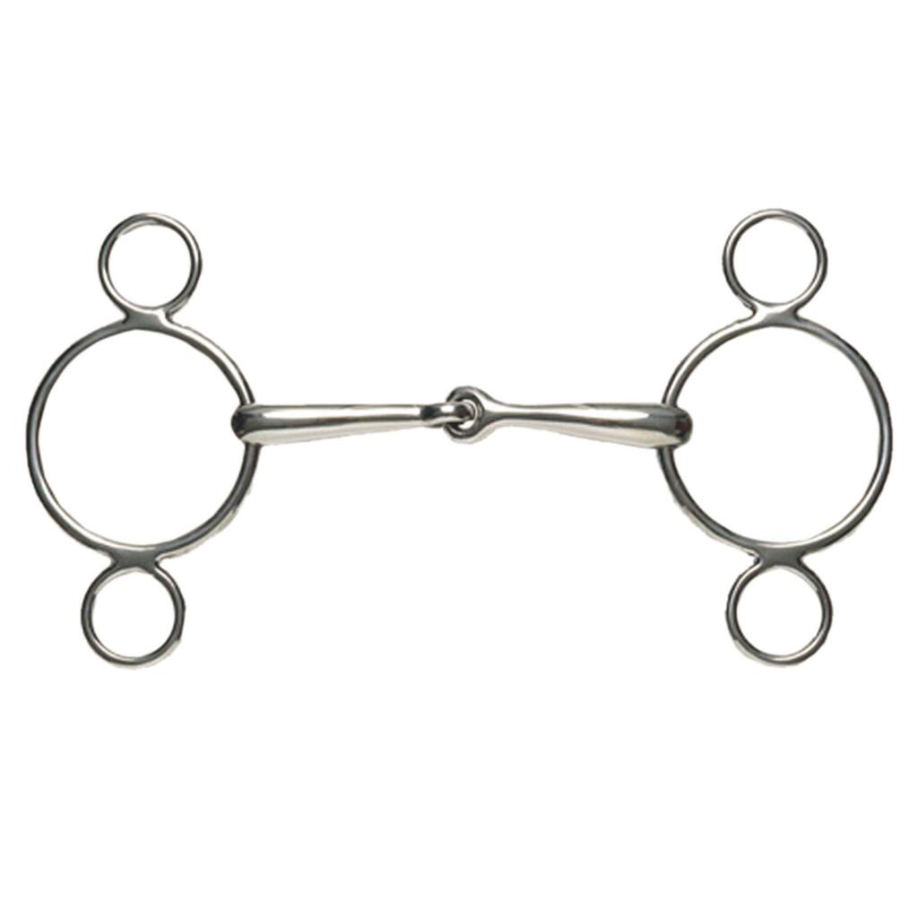 2 ring stainless steel horse bit Weatherbeeta Korsteel