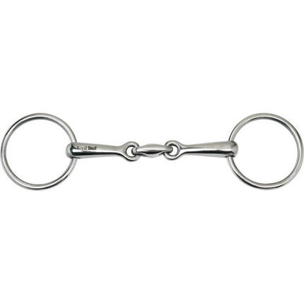 Mors double brisures pour cheval HorseGuard Bradoon