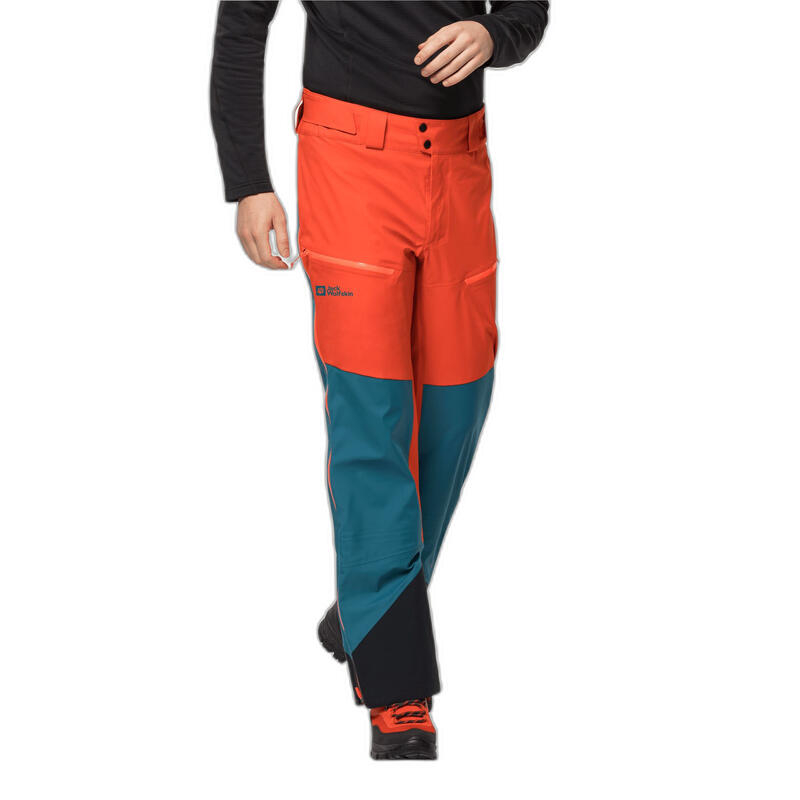 Pantaloni de schi de tură pentru bărbați Jack Wolfskin Alpspitze 3L
