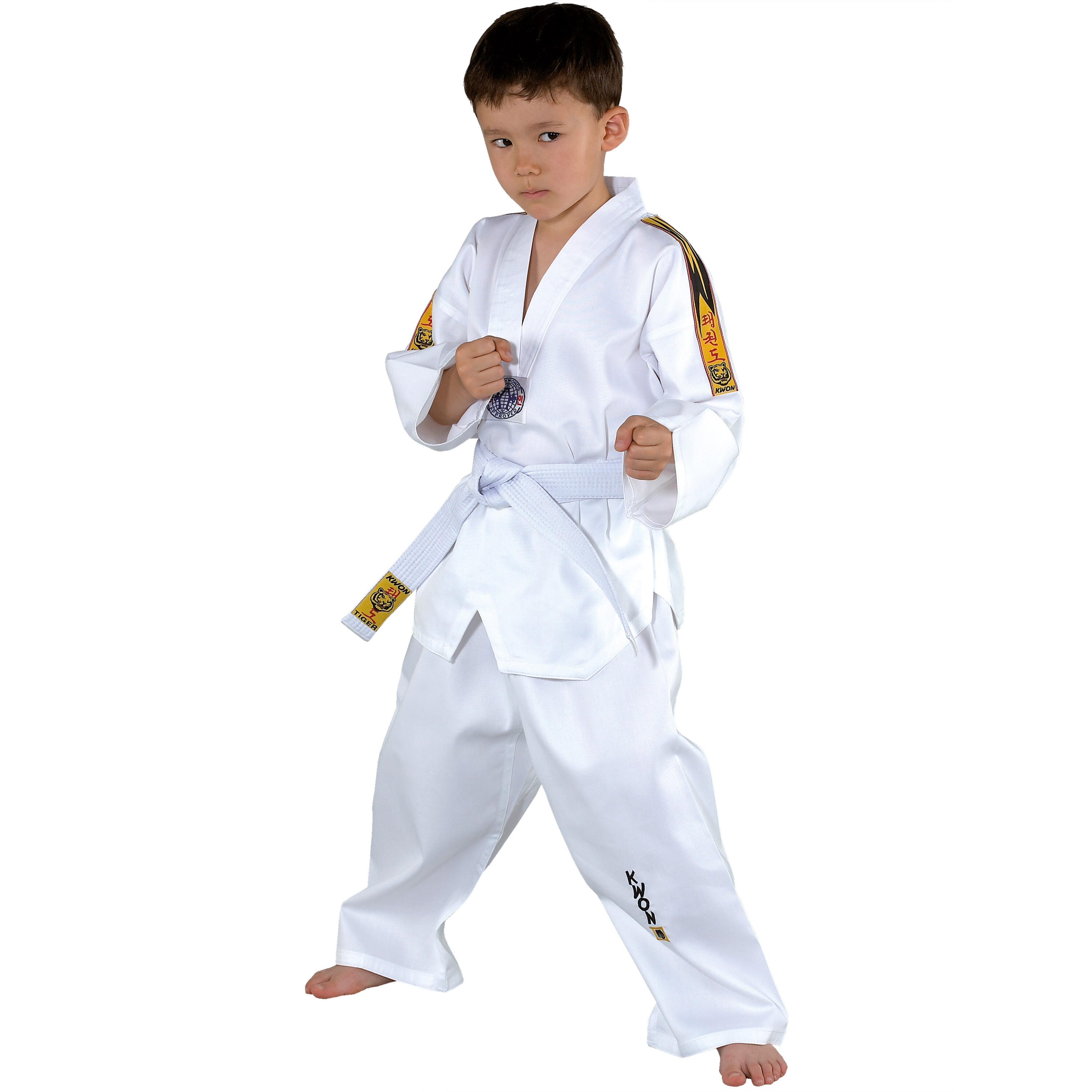 Kimono Taekwondo enfant Kwon Clubline Tiger 2/3
