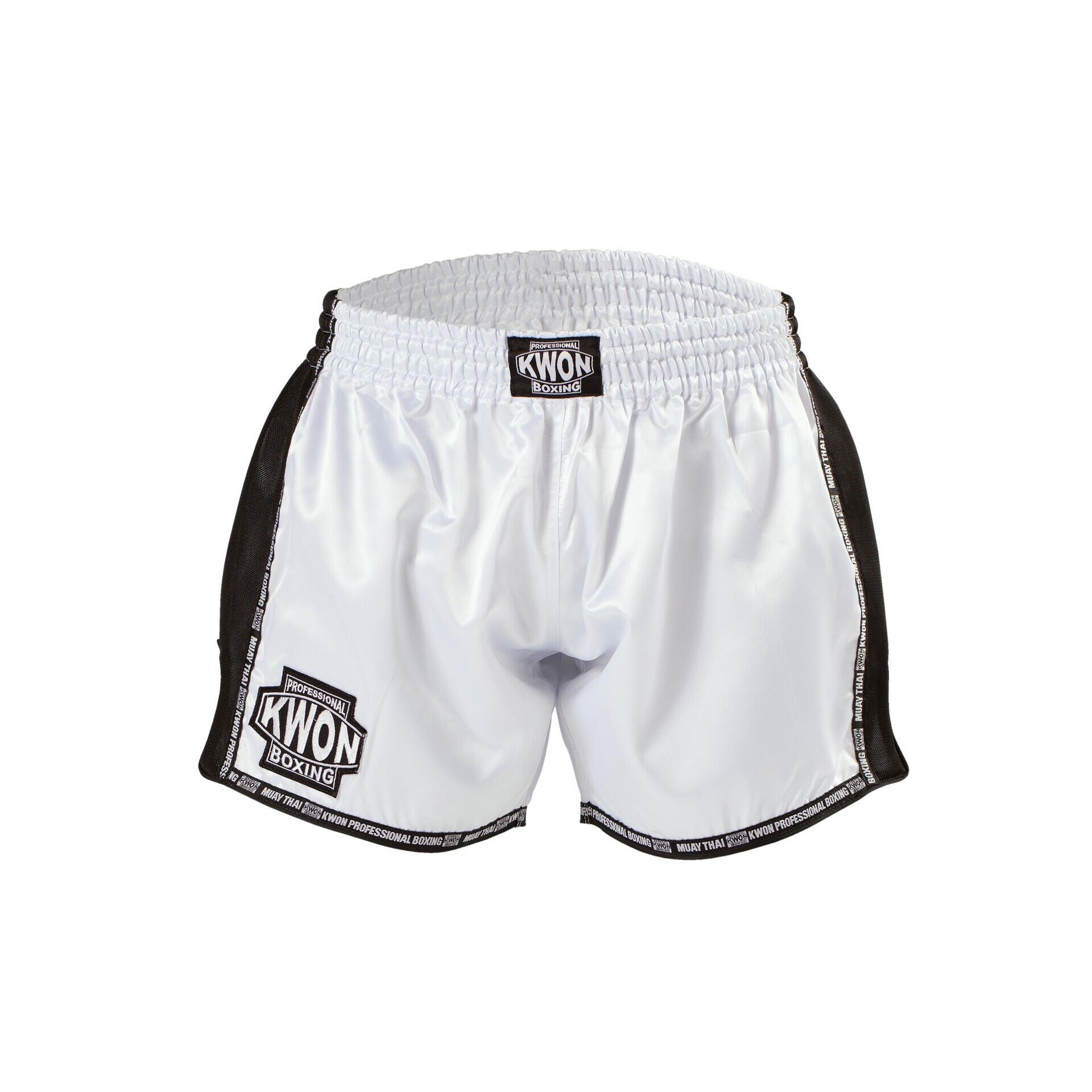 Kwon - Short De Boxe Thaï Kwon Evolution - Short - Blanc - 42 M/l - Decathlon