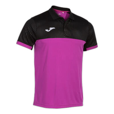Polo Manga Corta Pádel Hombre Joma Montreal Blanco