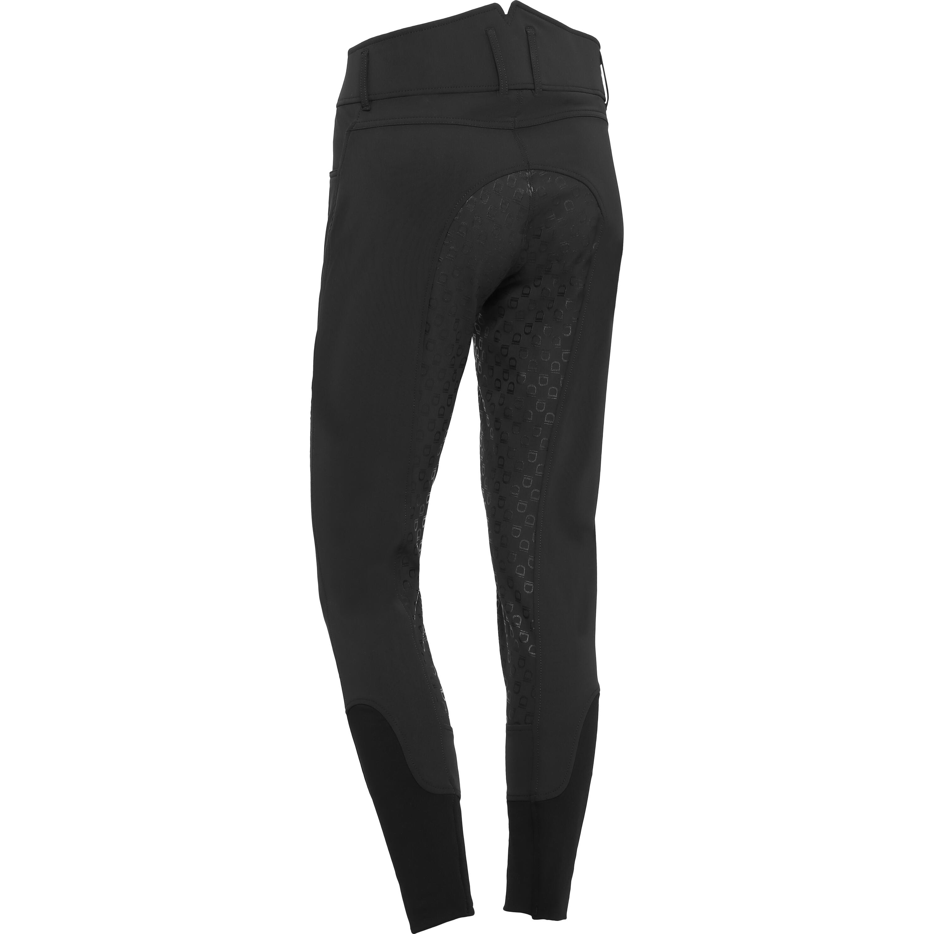Pantalon équitation full grip taille haute femme Equipage Andalouse 2/5