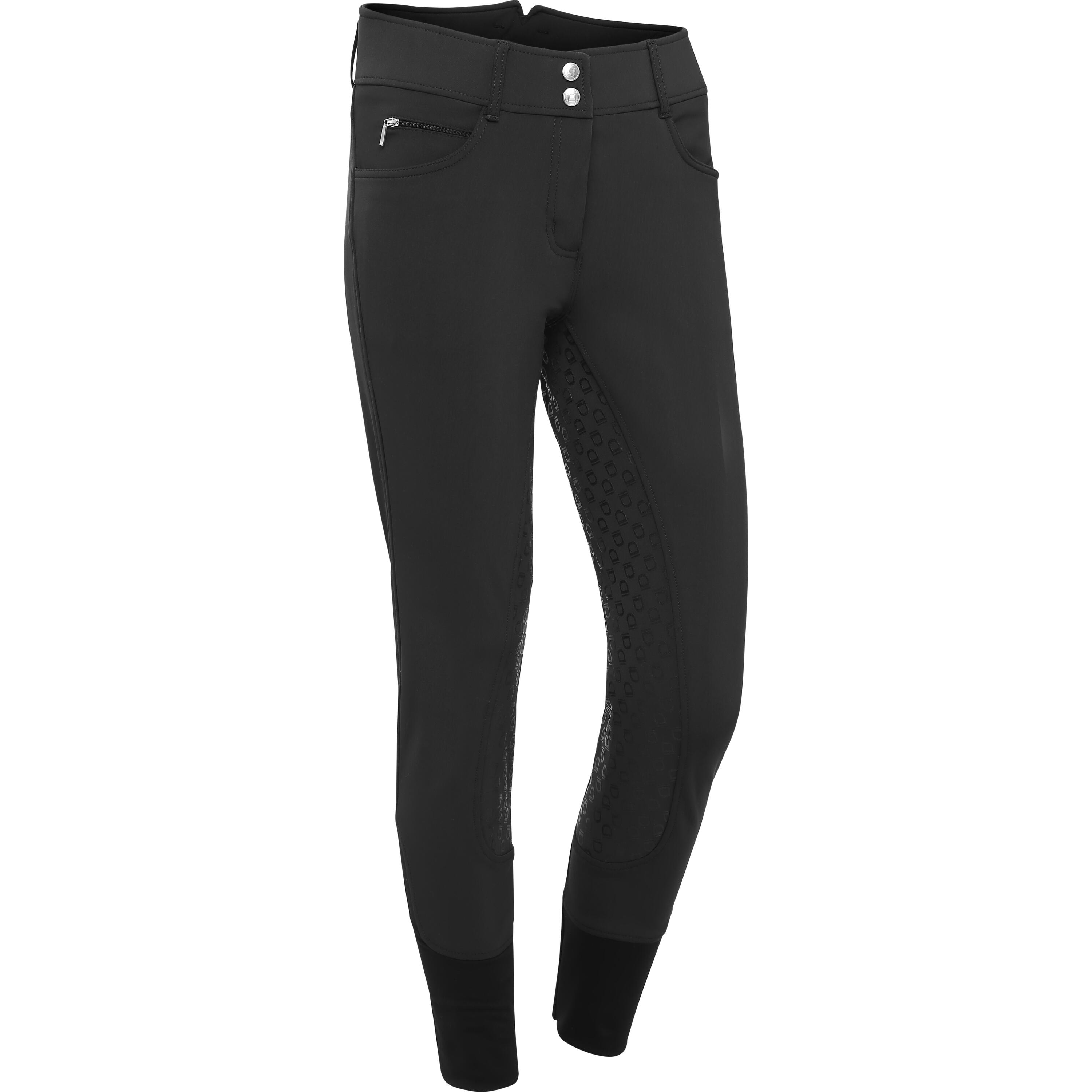 Equipage Andalouse pantaloni da equitazione a vita alta da donna con grip integrale