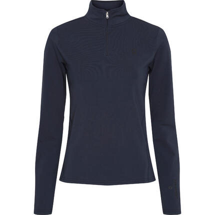 Reittrikot mit langen Ärmeln 1/2 Zip, Damen Equipage Kolyma