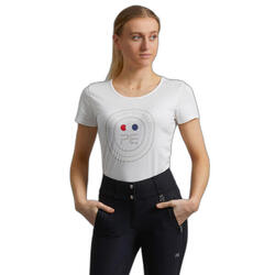 T-shirt en coton pour femme Premier Equine Fiero