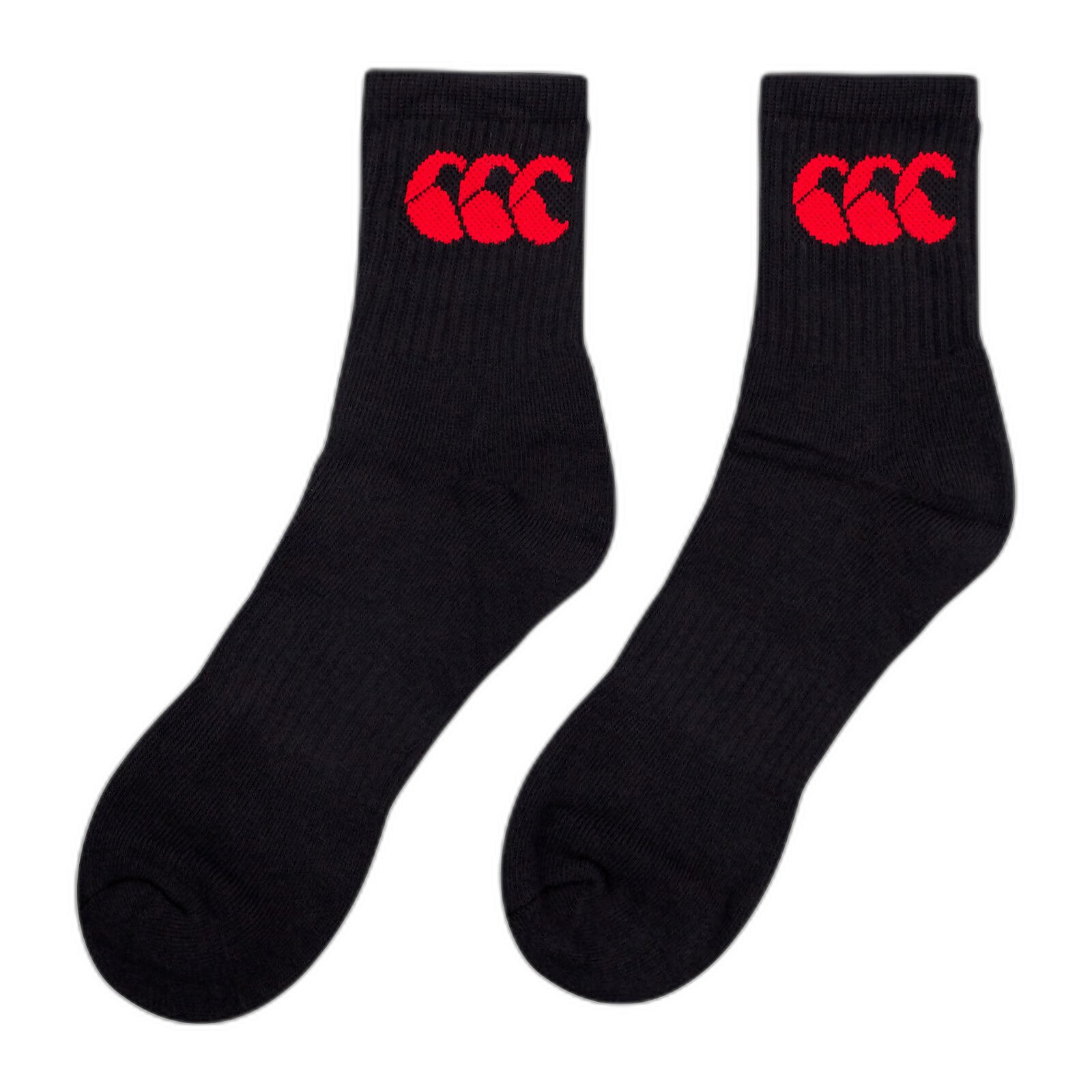 Chaussettes de rugby - Unisexe Adultes Noir 2/4