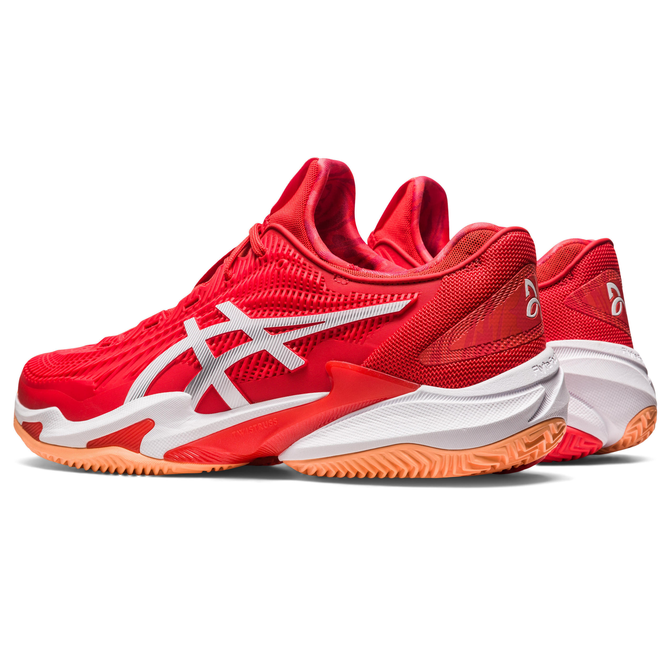 Asics Court Ff 3 Novak Clay 1041a364 961 Vermelho E Branco 3/7