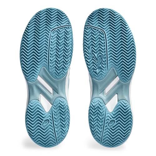 Sapatos para ténis para crianças Asics Gel-game 9 Gs Clay oc Gris Blue White