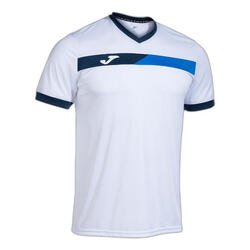 Maillot Manches Courtes Padel Enfants Joma Court Blanc