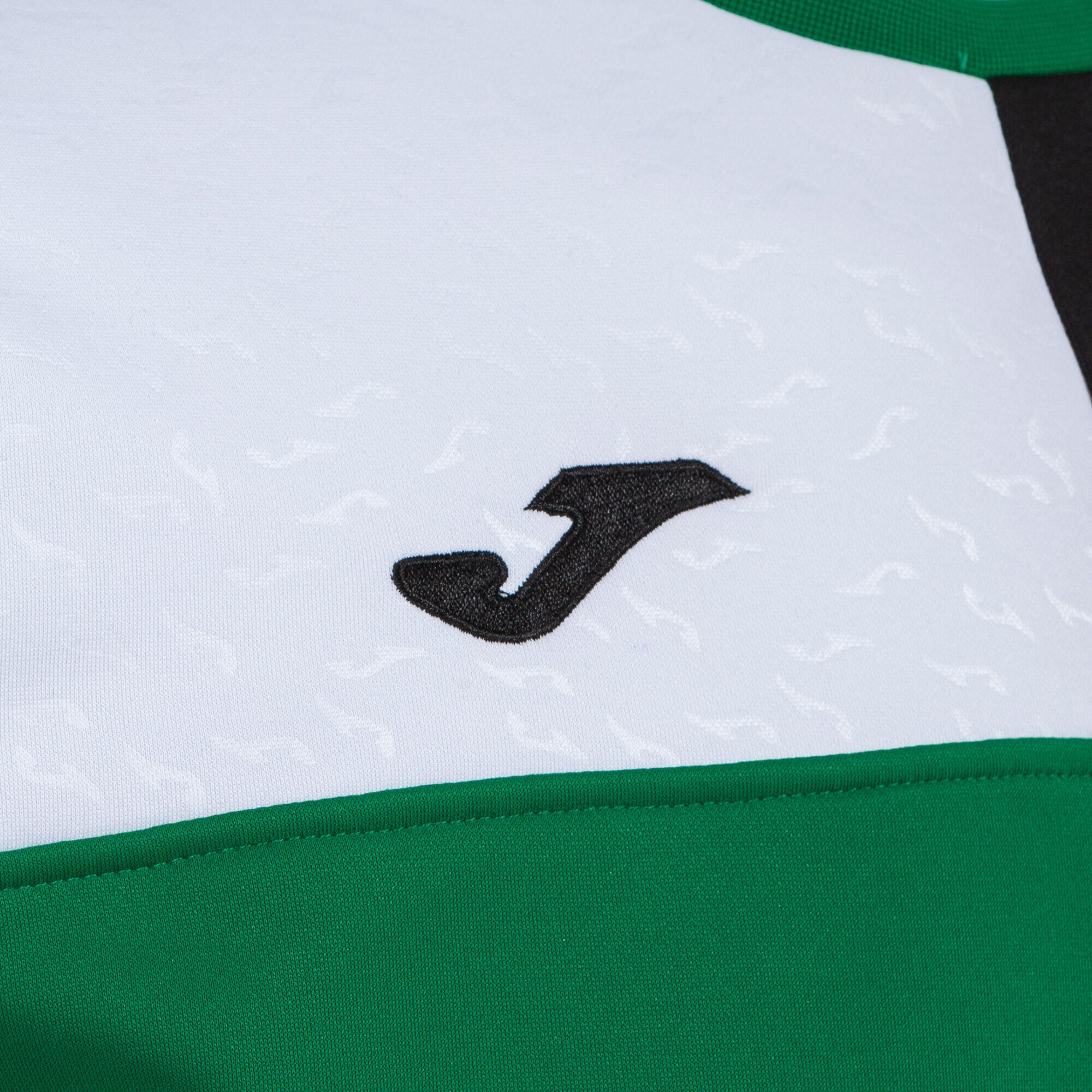 Sudadera Fútbol Hombre Joma Crew V Verde 3/3