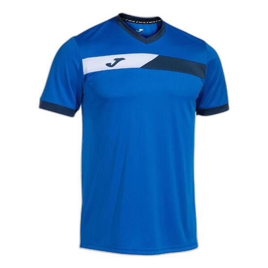 Maillot Manches Courtes Padel Homme Joma Court Bleu Roi