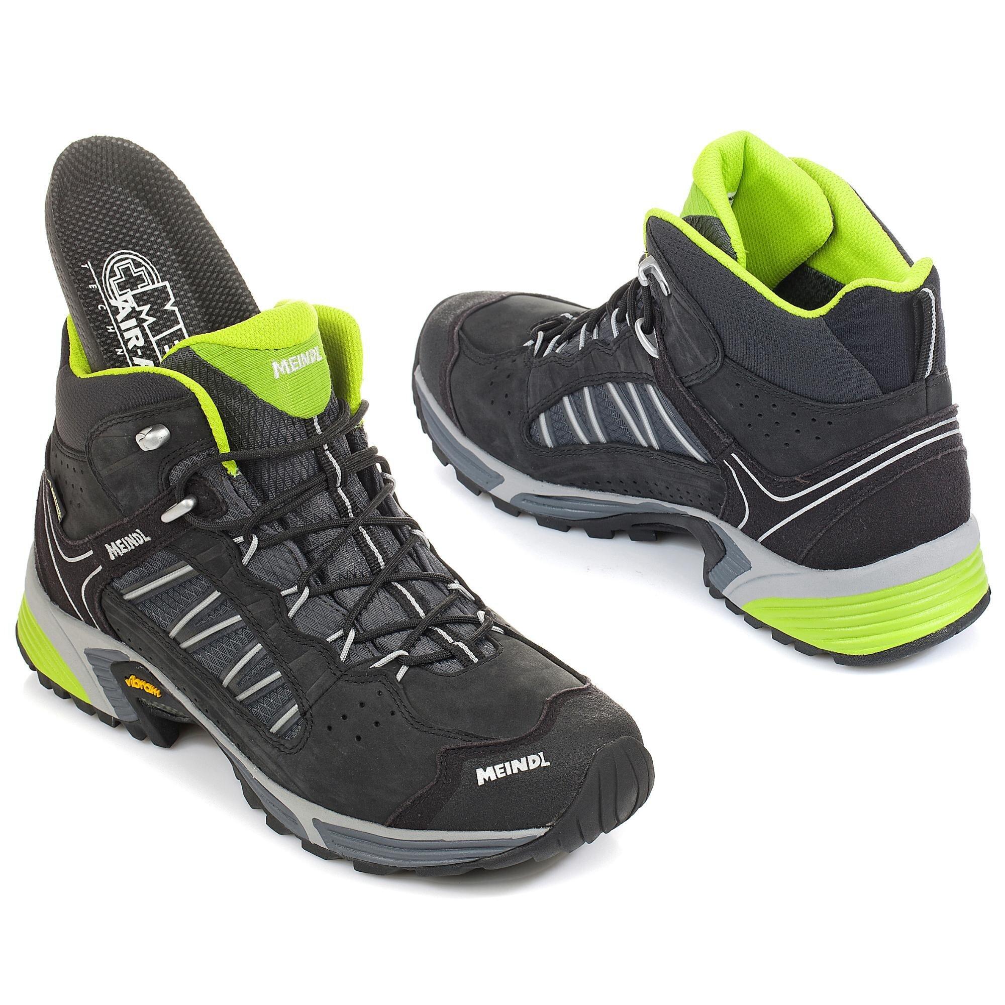 Meindl - Chaussures De Randonnée Meindl Sx 1.1 Mid Gtx - Chaussures De Sport - Jaune|noir - 44 - Decathlon