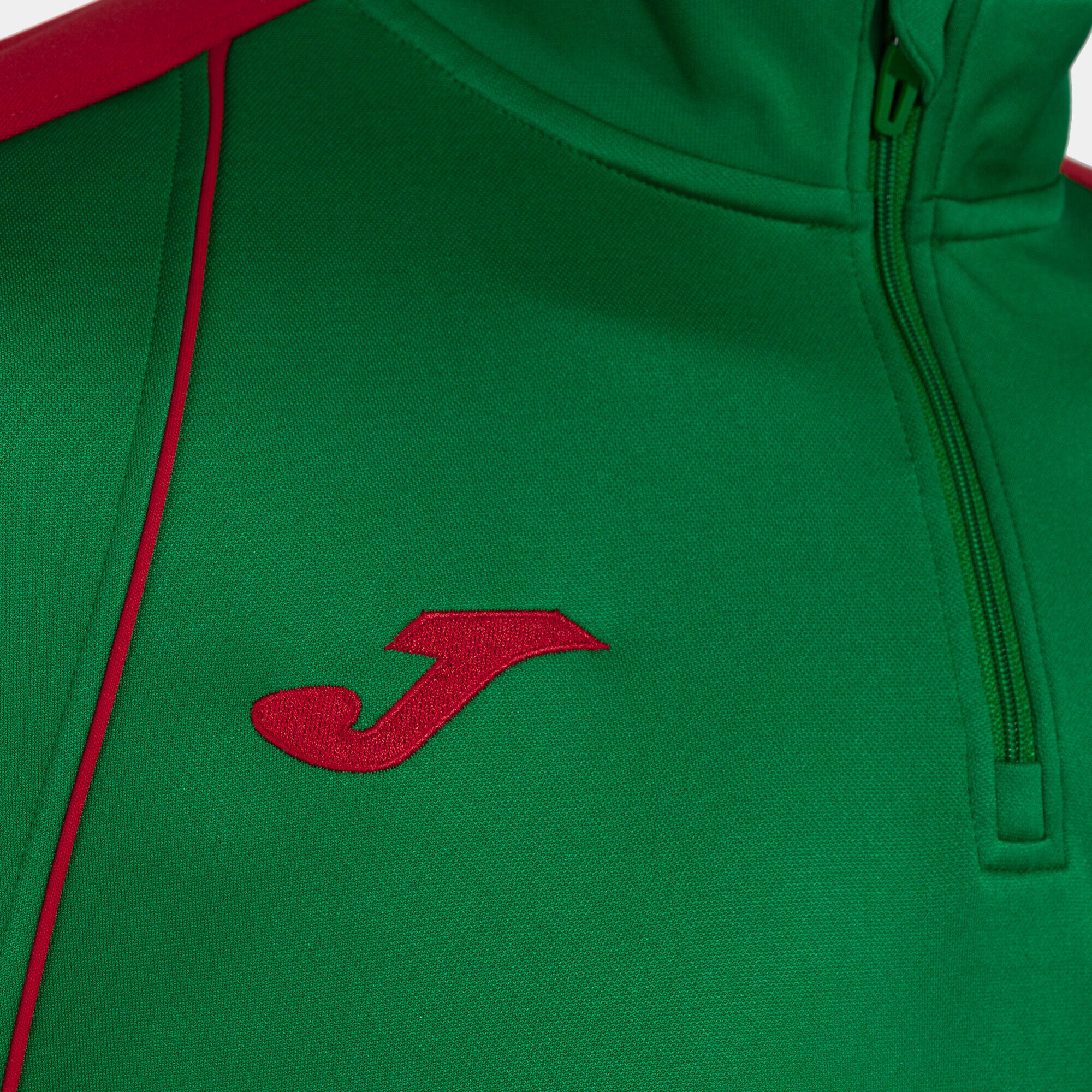Sudadera Fútbol Hombre Joma Championship VII Verde 3/4