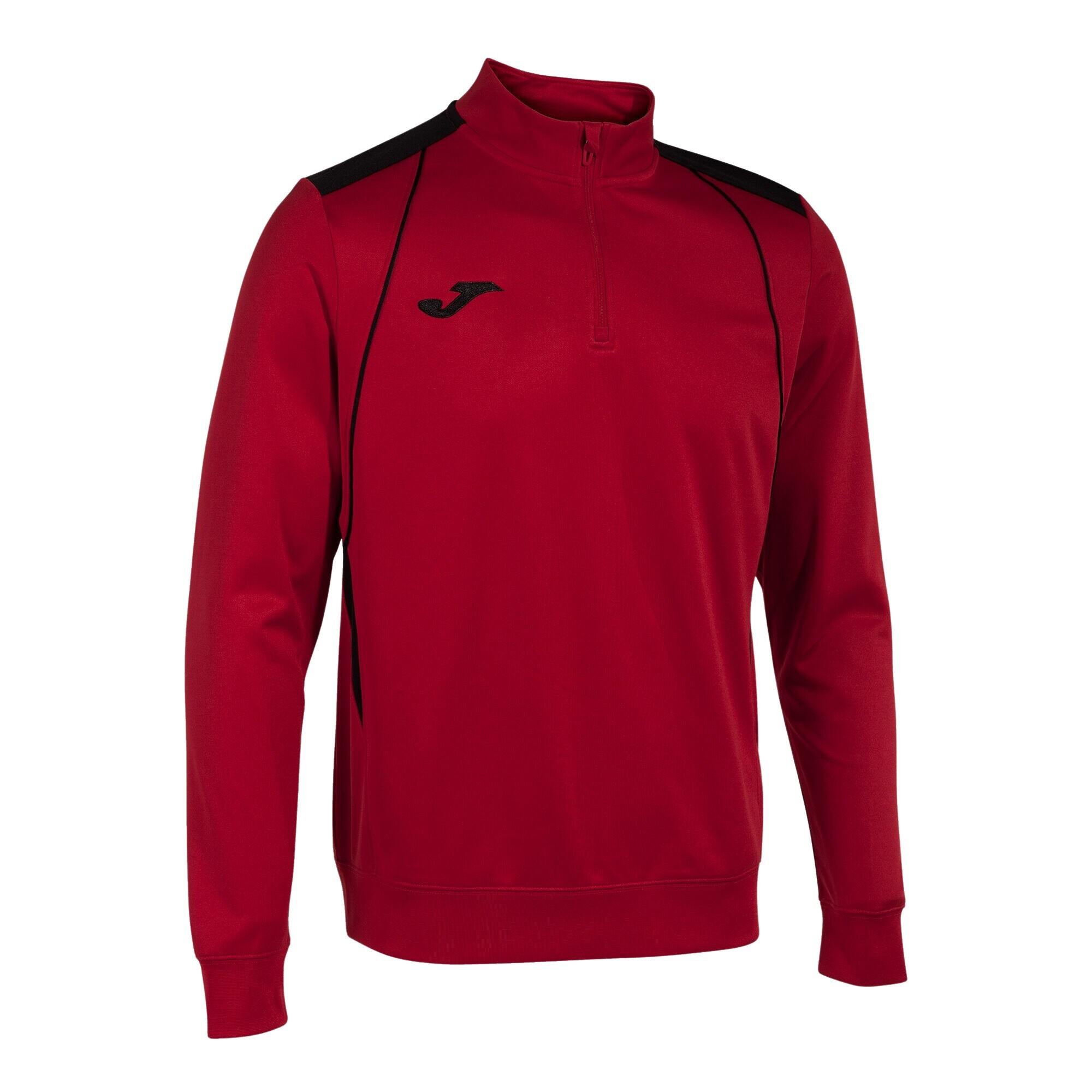 Joma - Sweat-shirt Football Homme Joma Championship Vii Rouge - Sweat-shirt - Noir|rouge - 40 M - Decathlon
