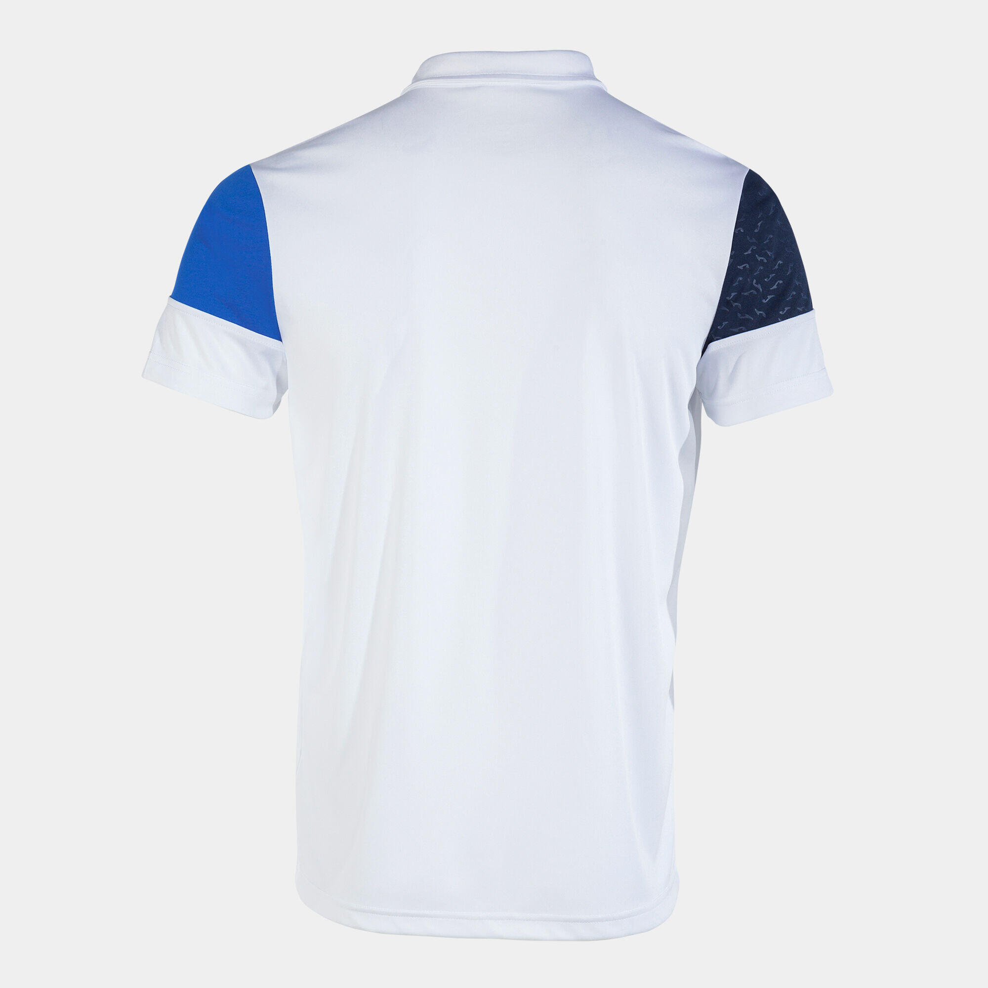 Polo Manga Corta Fútbol Niños Joma Crew V Blanco 2/3