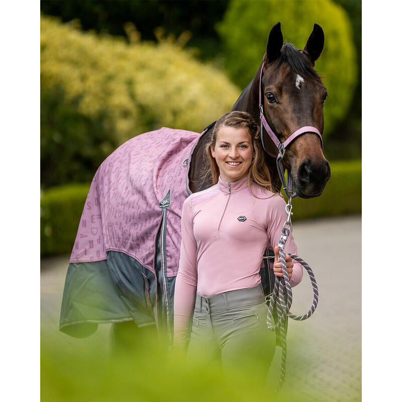 Polo d'équitation femme QHP Lotte