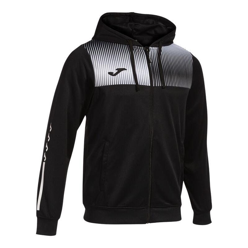 Chaqueta Con Capucha Fútbol Hombre Joma Eco Supernova Negro