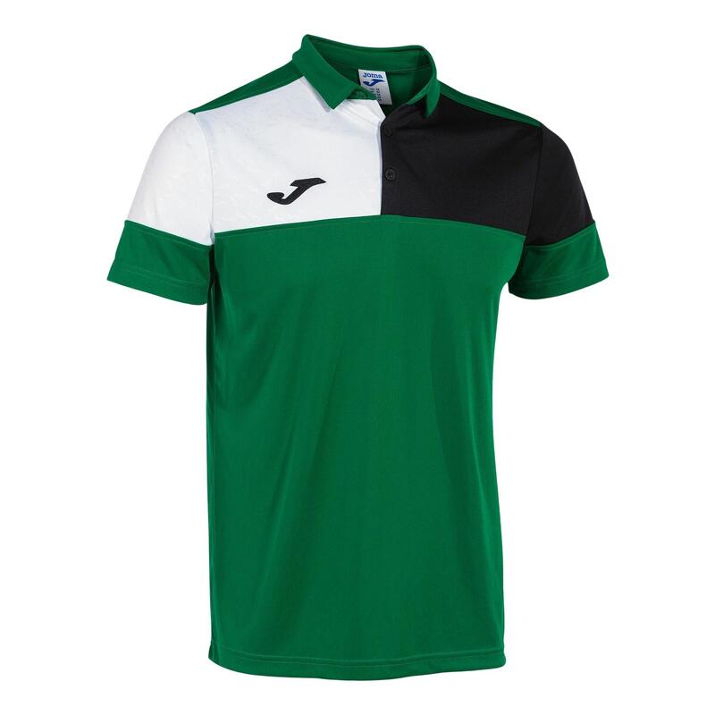 Polo Manga Corta Fútbol Hombre Joma Crew V Verde