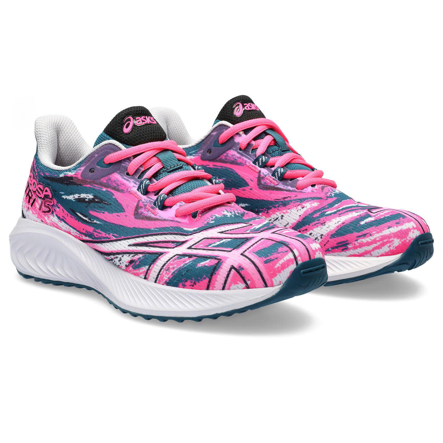 Zapatillas Running Niños, Unisex - ASICS Gel-Noosa Tri 15 GS - Hot Pink/Lilac H 2/7