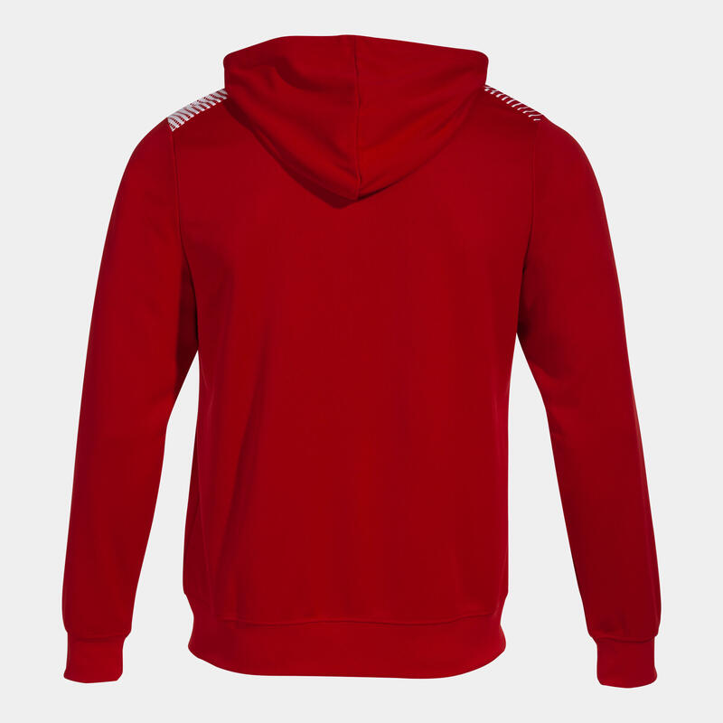 Chaqueta Con Capucha Fútbol Hombre Joma Eco Supernova Rojo