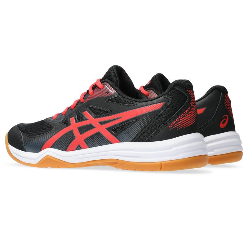 Zapatillas Indoor Hombre- ASICS Upcourt 5 - Black/Classic Red