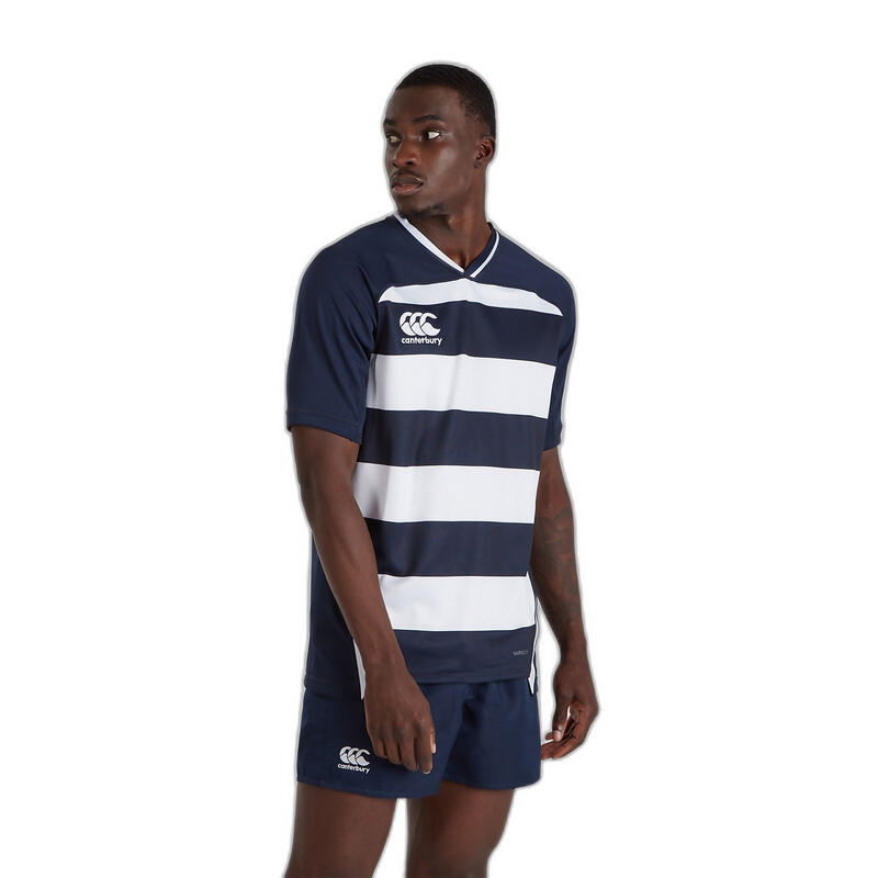 Maillot rayé Canterbury Vapodri Evader