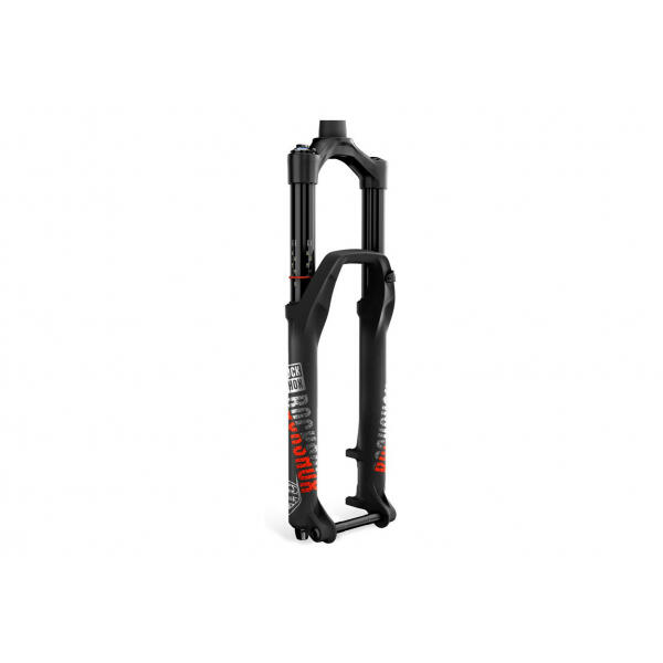 Fourche Rockshox Kit Autocollant Kit Troy Lee Designs 35mm Argt/Orange 2/3