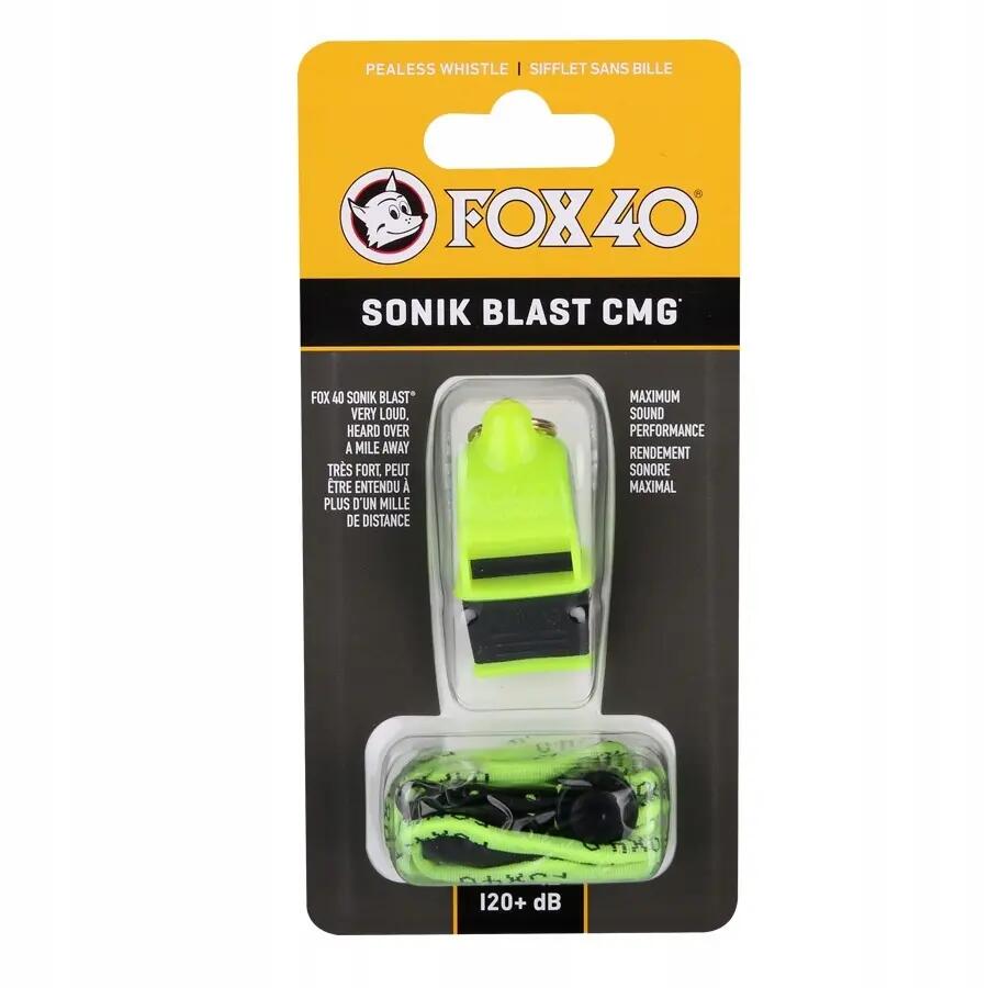 Gwizdek Fox 40 CMG Sonik Blast sędziowski 2/3