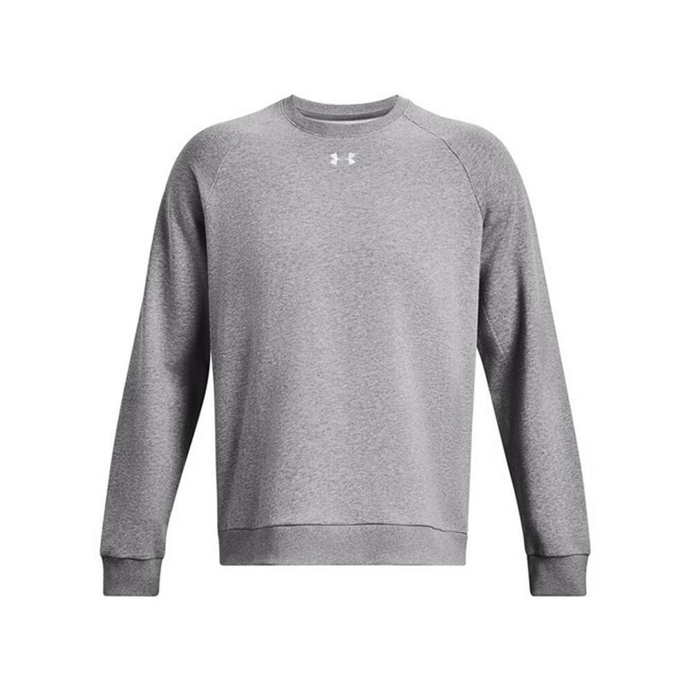 Unisex Adult Rival Fleece Crew Neck Sweatshirt (Castle Rock/White) 1/3