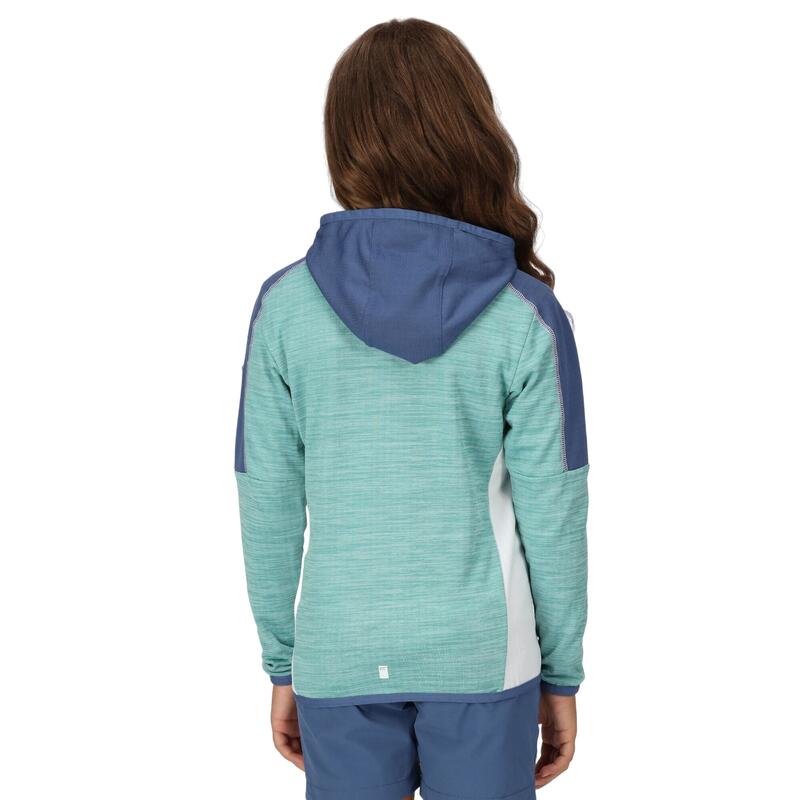 Veste polaire BURNTON Enfant (Jade bleu / Denim)